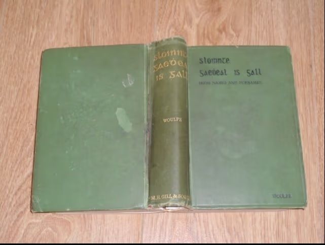 Sloinnte Gaedheal is Gall. Irish Names and Surnames Collected and Edited with explanatory and Historical Notes  By Woulfe, Rev. Patrick; De Bhulbh, Padraig
