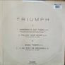 Triumph. Limited edition 12" single. Somebody's out there in nm condition Image 4