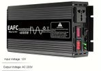 4000W Portable Car Power Inverter, Pure Sine Wave DC 12V to AC 220V