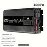 4000W Portable Car Power Inverter, Pure Sine Wave DC 12V to AC 220V Image 2
