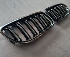 BMW 3 Series E90 E91 Lci Gloss Black Kidney Grilles Brand New
