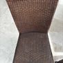 Set of 4 Woven Rattan Dining Chairs Image 6