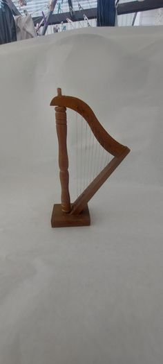 handcrafted wooden display harp ,,lovely display item for any man cave pub restaurant etc etc etc, buyer collects or pays postage.
