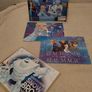 Disney Frozen Wooden Puzzles x 3 in Wooden Storage Tray Image 2