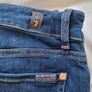 7 forallmankind Skinny jeans Size 29/27 zip fly in excellent condition Image 2