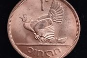Ireland - 1968 - 1 Penny - Hen with Chicks - KM.11 - [273]