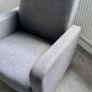 Grey Armchair Image 4