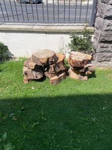 wooden rings