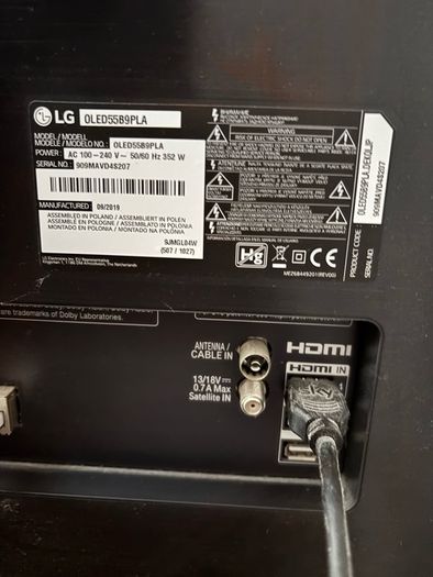 LG smart OLED tv 55 inch