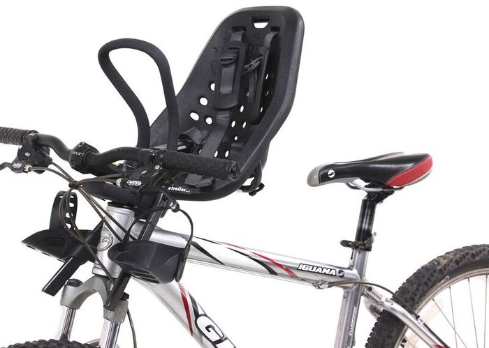 Thule Yepp Mini Front Child Bike Seat in Black
