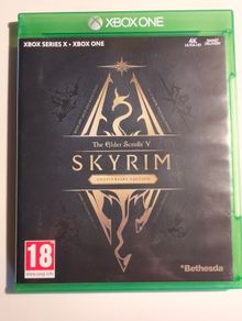 Skyrim Anniversary Edition Xbox one series x the elder scrolls v