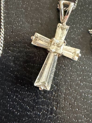 silver necklace