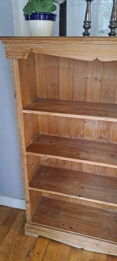 Old Pine Bookcase