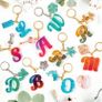 182Pcs Silicone Alphabet Resin Molds Kit, Letter Silicone Mould for Crafts Epoxy Resin Casting Molds Keychain Making Set, DIY Letter Keychain Pendant Hanging Ornaments Jewelry Resin Moulds (FREE POSTAGE) Image 5