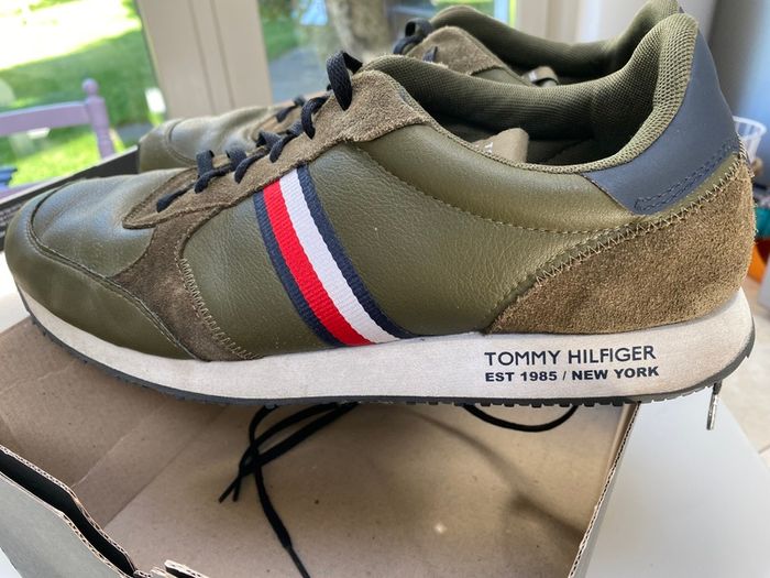 Hilfiger casual leather shoes