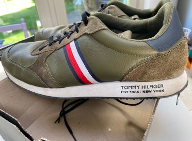 Hilfiger casual leather shoes