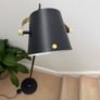 Black Floor Lamp Image 3
