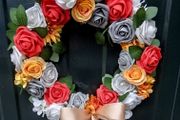 Vibrant Summer Door Wreath