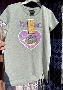 Reversible Sequin T-Shirt - Doughnut  Age 11-12 Years (152cm) BNWT