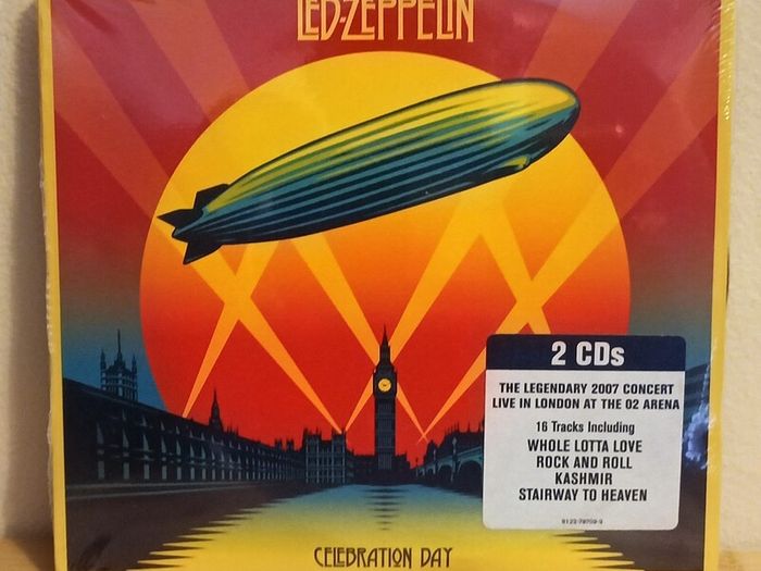 Led Zeppelin Celebration Day 2 CD Album