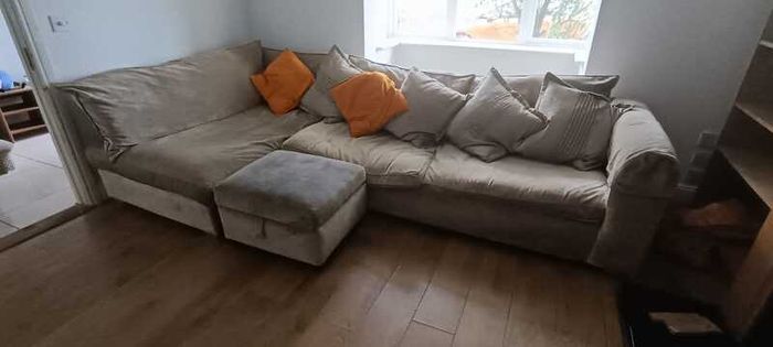 L shaped couch
