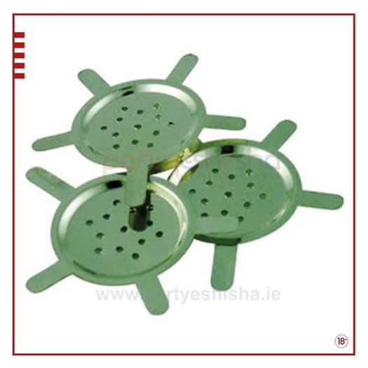 Charcoal Holder Bowl Screen 3 Pack Metal