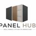 Wall panels hub