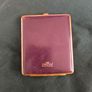 Golden Head, West German Leather Bound Cigarette Case Image 2