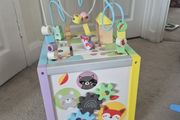 Kids wooden storage box