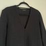 Massimo Dutti V Neck Dress Image 3