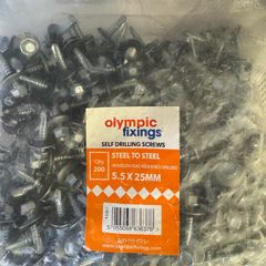 Self Drill 5.5x25mm Steel to Steel