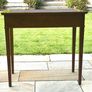 Oak work or side table Image 4