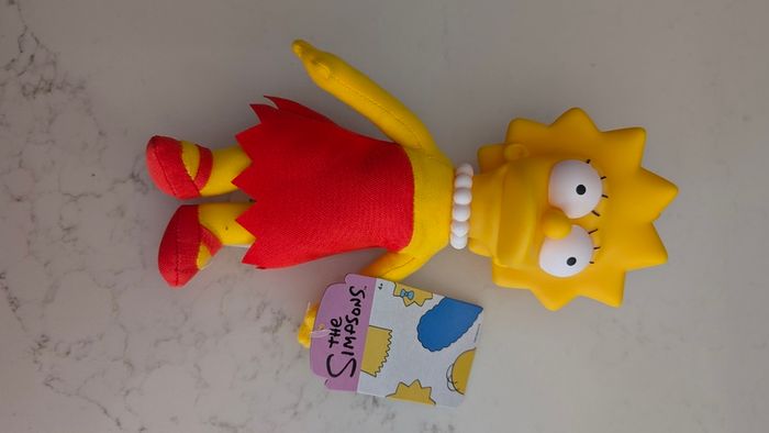 The Simpsons Plush Toys - Homer, Bart or Lisa - 25cm