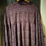 Glamorous, purple abstract Floral relaxed smock Dress Image 8