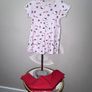 Girls Pink & Red Hello Kitty Dress & Leggings from Primark Age 9-12 months / EU 74cm Image 7