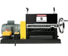 400W Electric Wire Stripping Machine, 1.5-38mm Portable Automatic Wire Stripper, Cable Benchtop Wire Stripping Machine with 10 Blades for Scrap Copper