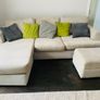 4 seater Lounger Sofa and Footstool Image 2