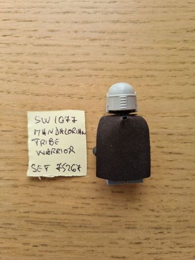 lego sw1077 mandalorian tribe warrior, set 75267