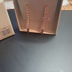 New Earrings Ted Baker gold color with sparkling  stones RRP 45 euro NEW & BOXED