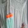 RIVER ISLAND  Acqua Sequinced Playsuit Sz 14UK Image 4