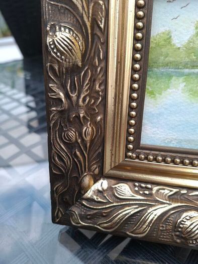 Original Watercolour Painting in beautiful frame by Cork Artist