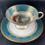Rare Antique Royal Vienna Demitasse Cup and Saucer Image 2