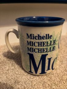 vintage 'Michelle' Mug