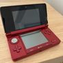 Flame Red Nintendo 3DS (NTSC-U), Tetris Axis, and sealed AR cards Image 2