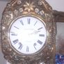 Antique French Antonin Faugere Comtoise or Morbier wall clock, likely dating from the mid to late 19th century. Image 5