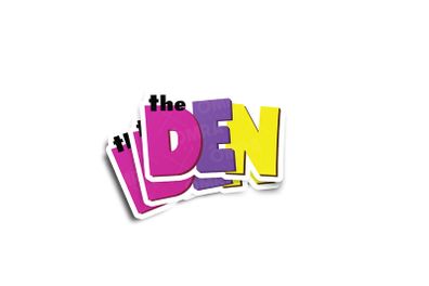 The Den 90s RTE TV Show Glossy Stickers 2-Pack