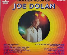 Joe Dolan - Golden Hour Vinyl LP (1974) UK Compilation Pop Ballad EX+