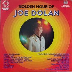 Joe Dolan - Golden Hour Vinyl LP (1974) UK Compilation Pop Ballad EX+