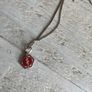 Vintage Italian 925 Silver Enamel Snake Necklace Image 5