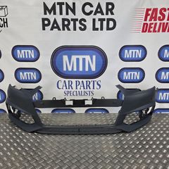 Front Bumper Skin for Audi A4 / S4 B9 2016-2019 Prefacelift S-Line